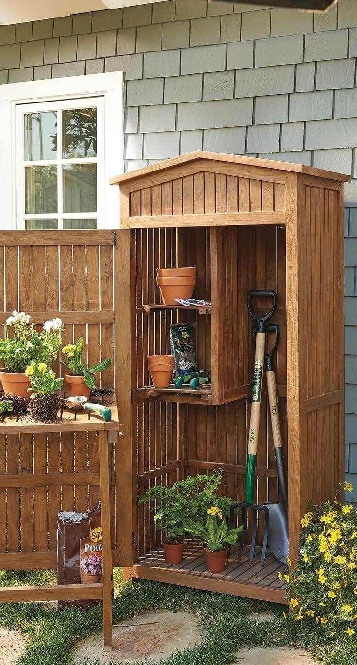 18.SIMPHOME.COM cool storage shed ideas for your garden 3f backyard ideas