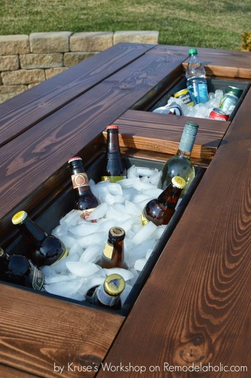 2.SIMPHOME.COM A Project Patio Table with Built in Ice Boxes