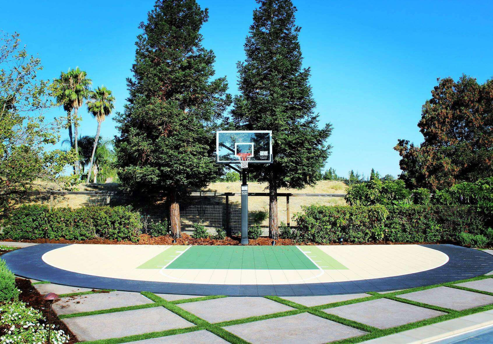 23.SIMPHOME.COM design ideas backyard basketball court allsport america inc