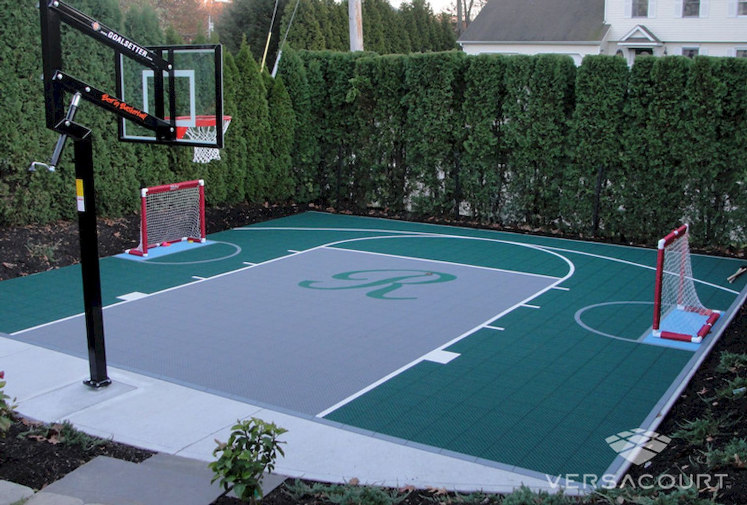 25.SIMPHOME.COM sport court backyard design ideas court backyard basketball