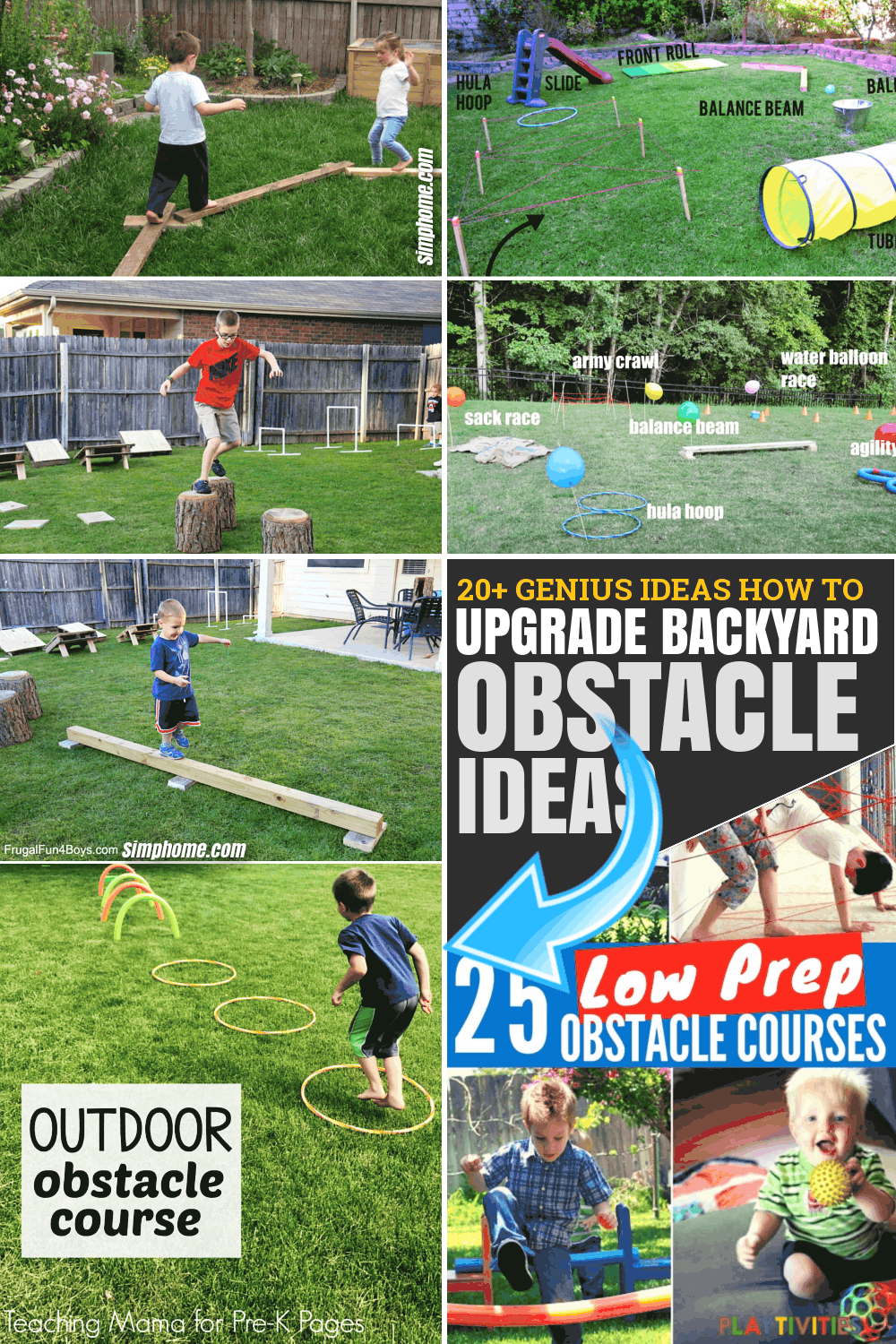 SIMPHOME.COM 10 Genius Tricks of How to Upgrade Backyard Obstacle Course Ideas Featured Image