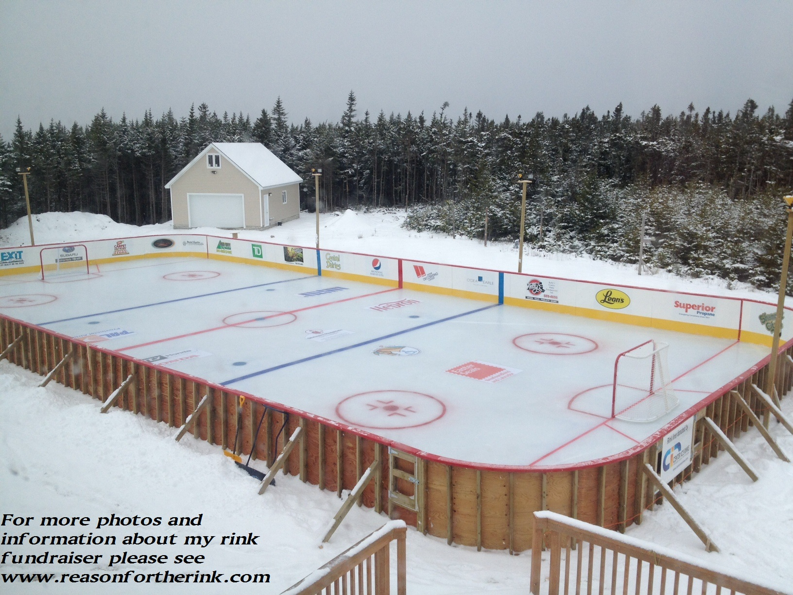 reason for the rink home pertaining to 10 genius ways how to build backyard ice rink ideas