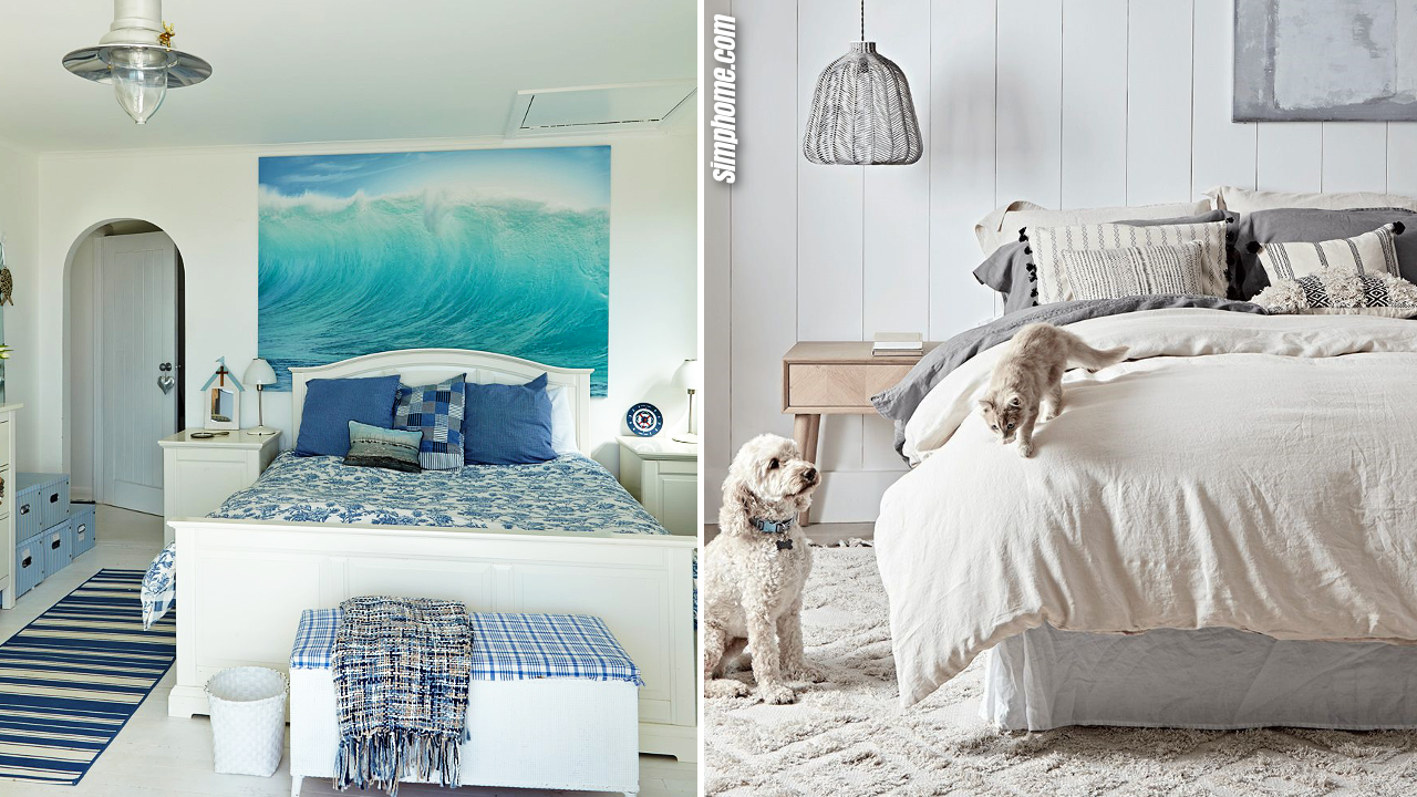 10 Decor Ideas that Spruce up your White Bedroom via Simphome.com featured image
