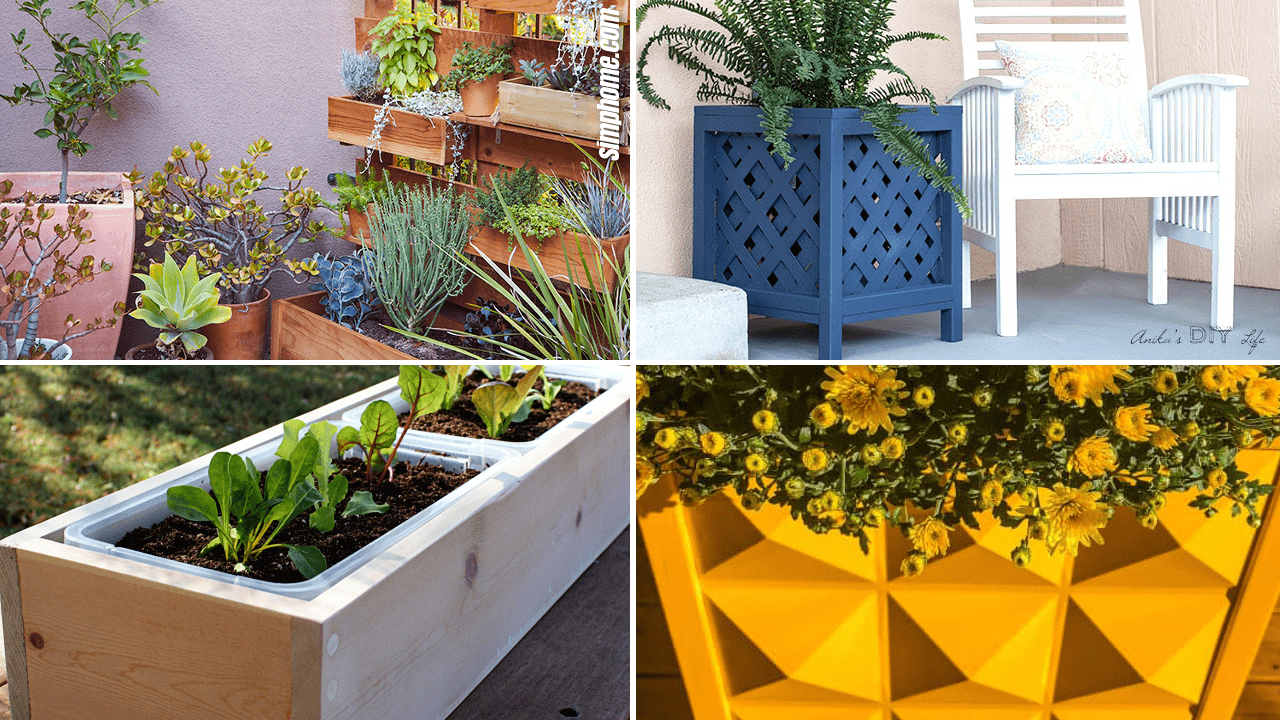 Simphome.com 10 DIY Garden Boxes for Your Favourite Plant or Flowers Featured Image