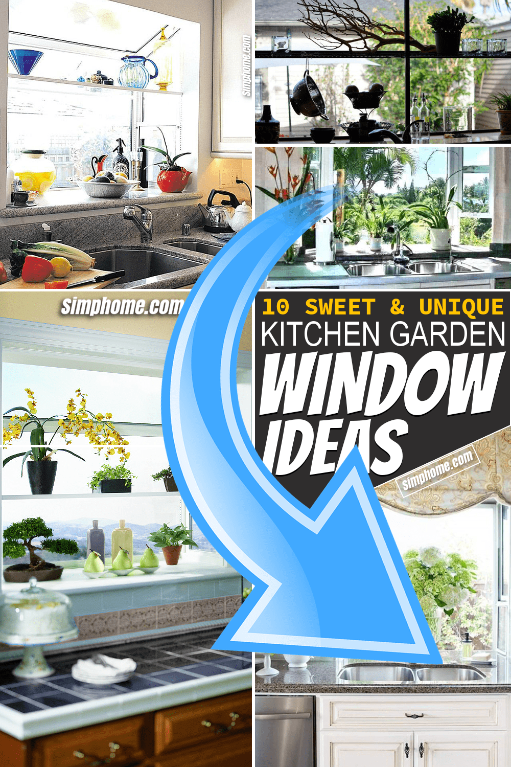 Simphome.com 10 Kitchen Garden Window Ideas Featured image