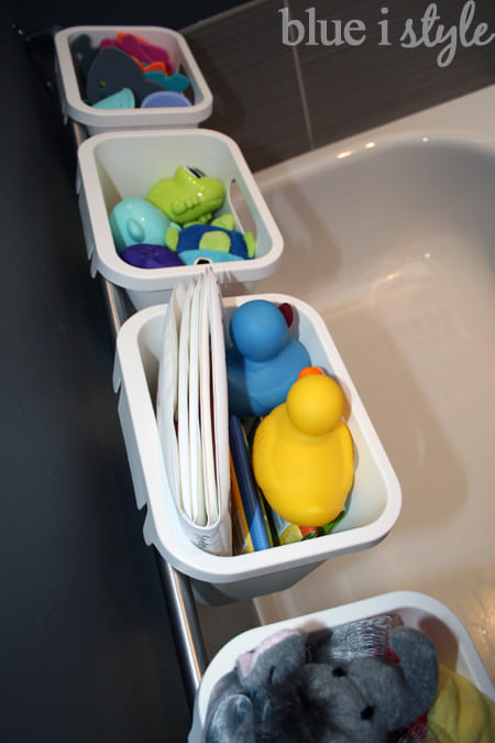 7.Simphome.com Bathtub Toy Storage