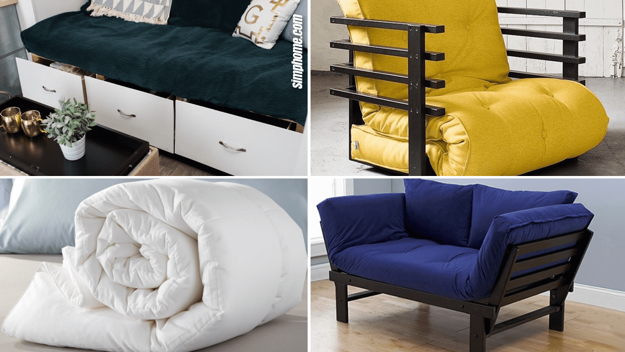 Simphome.com 10 Small Futon Ideas for Small Space or Bedroom Featured