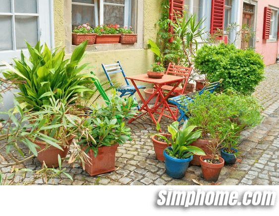 2.Simphome.com Street Style Garden