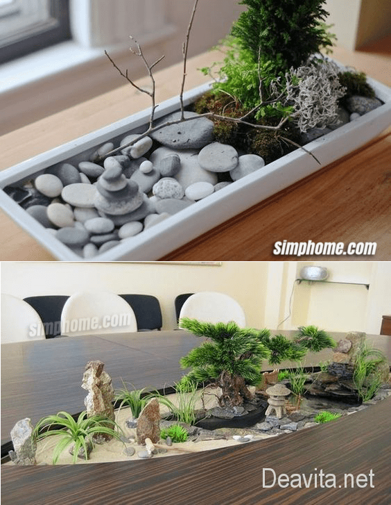 4.Simphome.com Table Top Mini Zen Garden