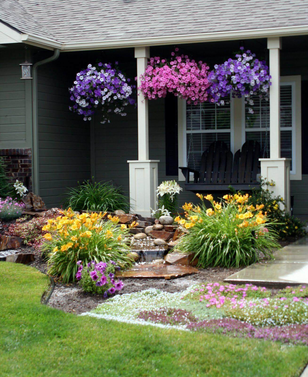 Simphome.com front yard landscaping ideas and garden designs for 2020 2021 regarding gardening ideas for front yard