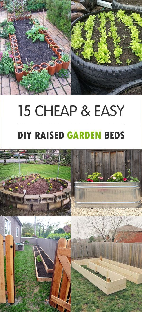 15 cheap easy diy raised garden beds backyard bliss pinterest regarding 10 cheap flower garden ideas most of the brilliant and also stunning