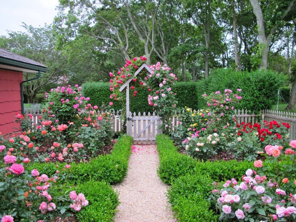 Simphome.com beautiful garden design ideas cottage garden design with roses pertaining to rose garden design ideas