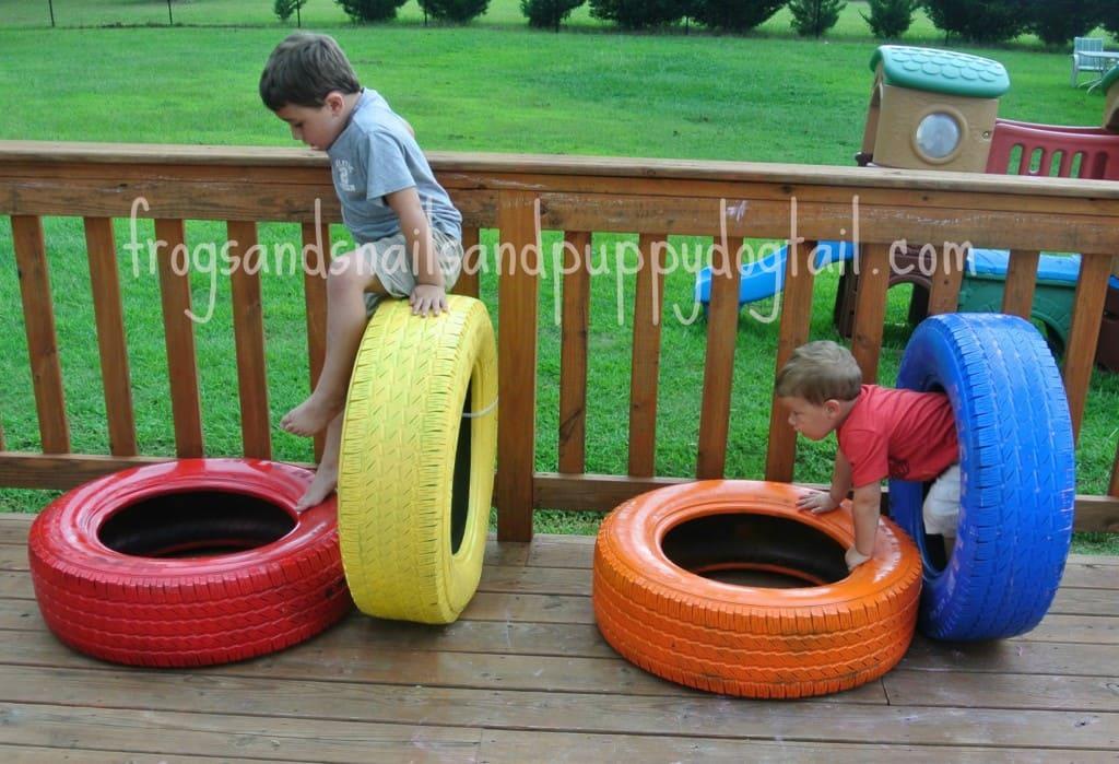 6.Fun Tire Obstacle by Simphome.com