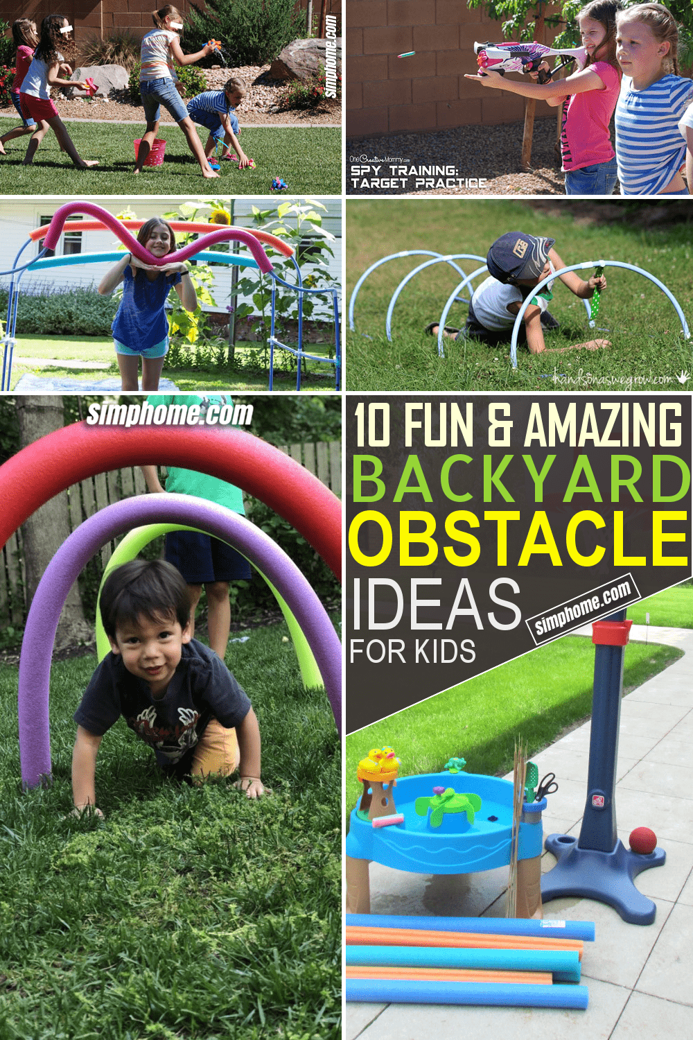 Backyard Obstacle Idea for Kid Ideas by Simphome.com Featured Image