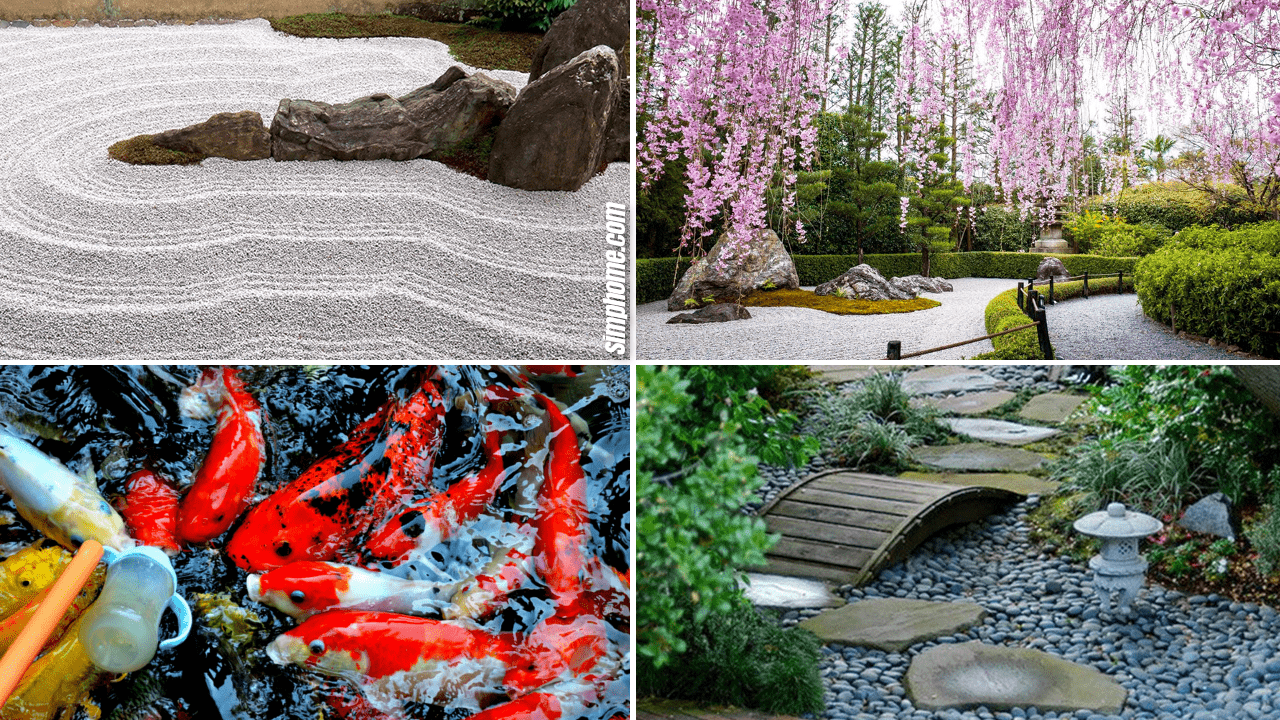10 Japanese Garden style for Backyard idea via Simphome.com