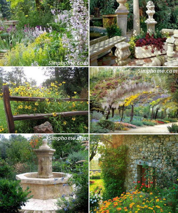 10.Small Country Garden Ideas via Simphome.com