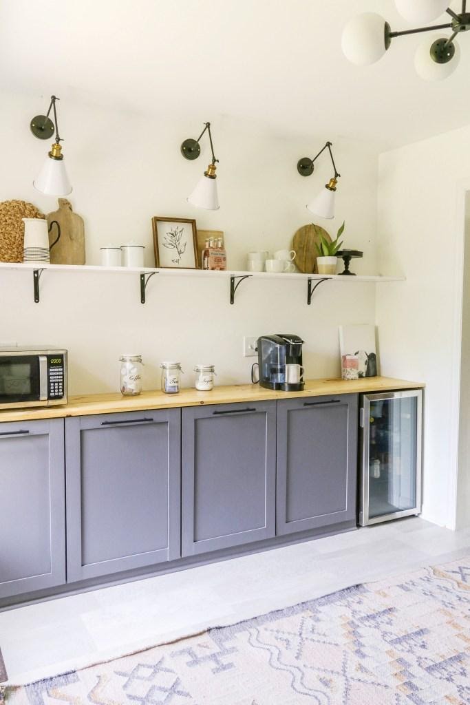 12. DIY Stylish Kitchen Cabinet by simphome.com
