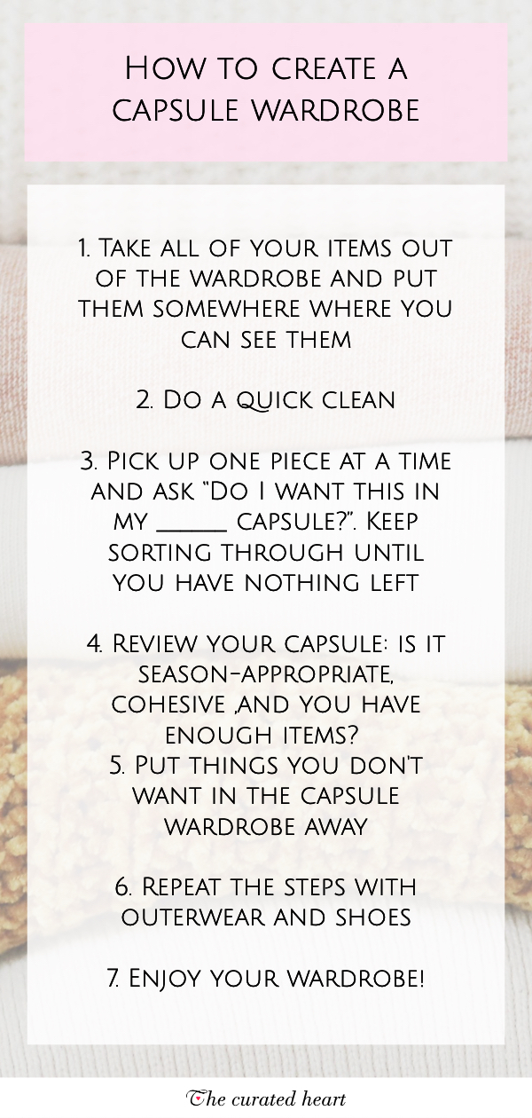 6. Consider CAPSULE WARDROBE System HOW To USE IT AND HOW YOU CAN CREATE ONE TOO by simphome.com