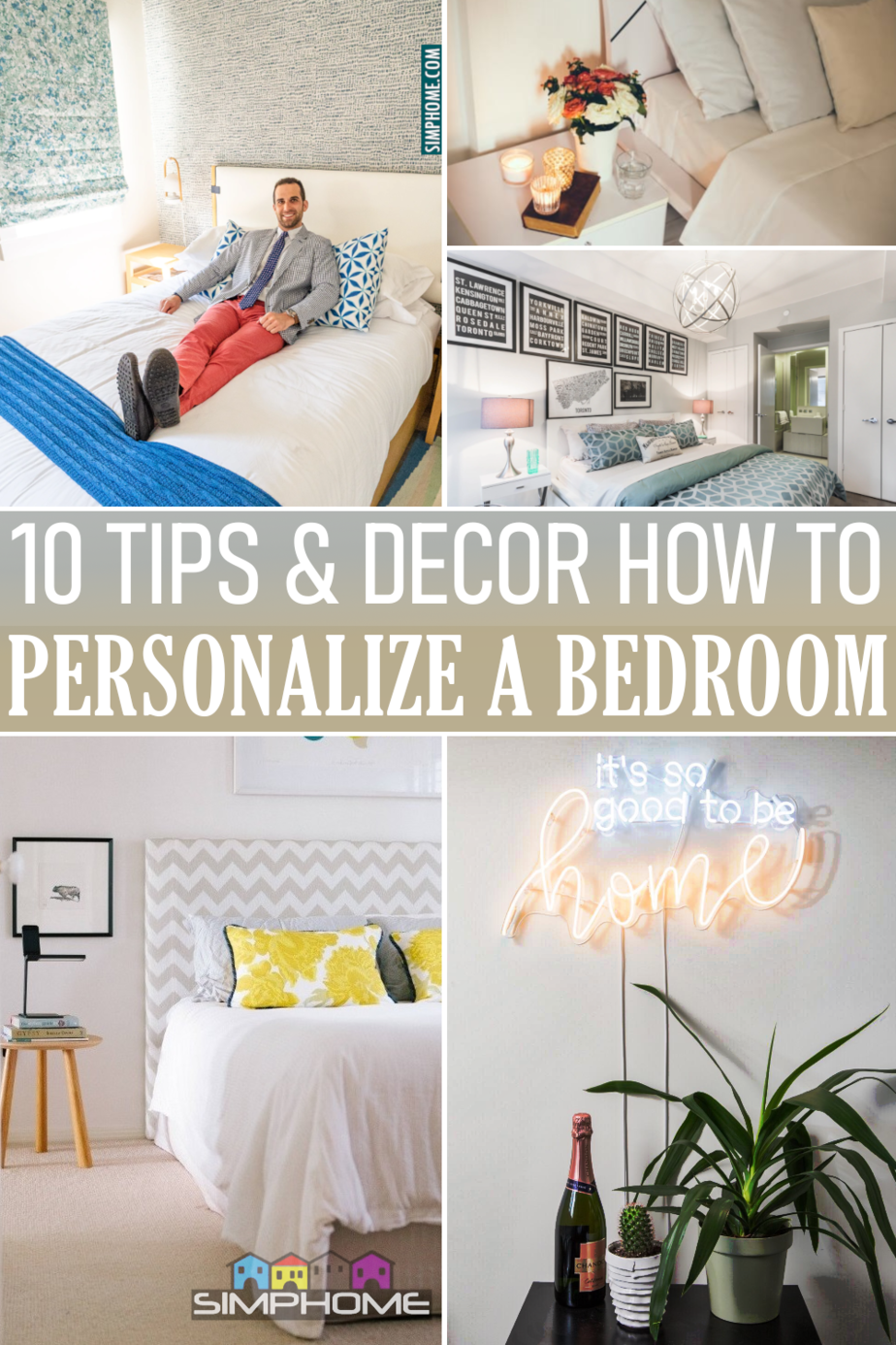 10 Ideas how to personalize bedroom via Simphome.comFeatured
