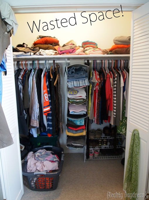 2. Optimized Wasted Space of your closet by simphome.com