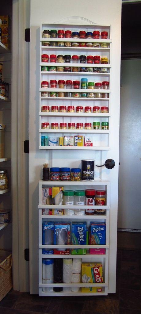 8. Get your spice rack more accessible with this pantry spice rack hack by simphome.com
