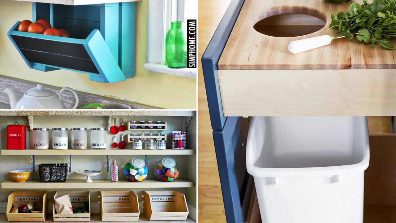 10 tricks to GET NEW storage out of a small kitchen from Simphome.comVideo thumbnail