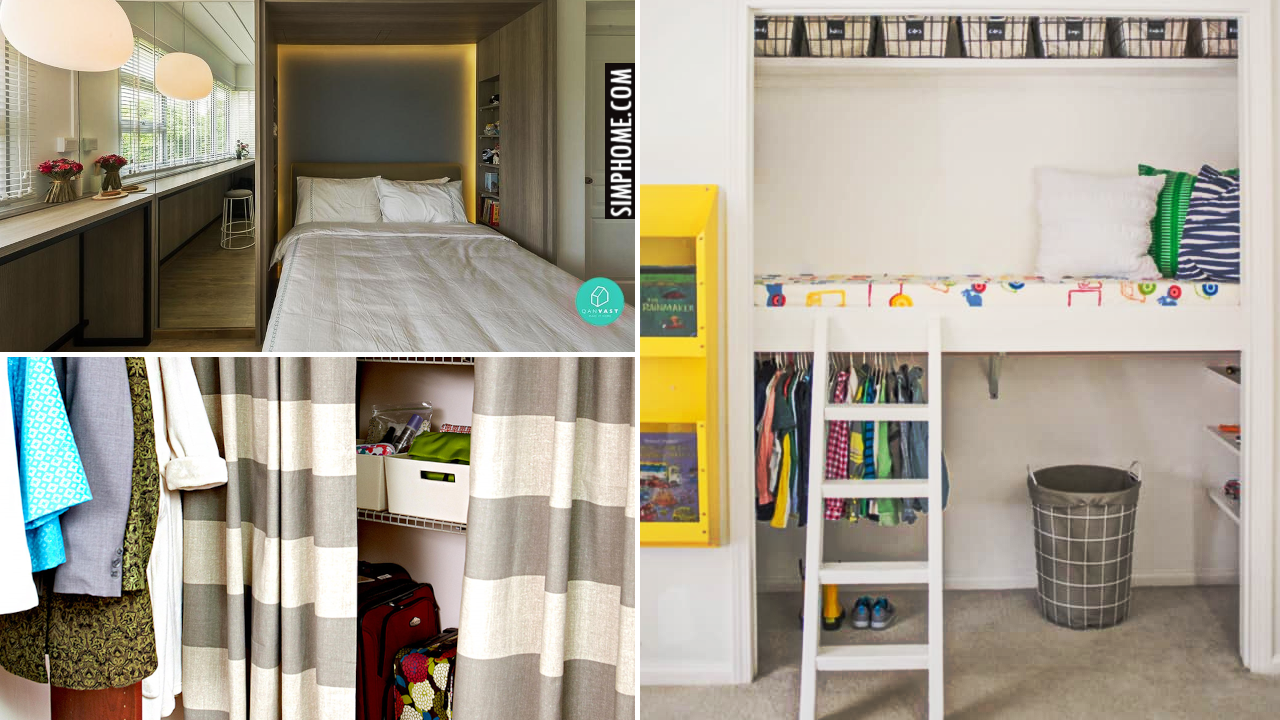12 Bedroom Makeover Ideas to Transform a Messy Bedroom via Simphome.comVid Thumbnail