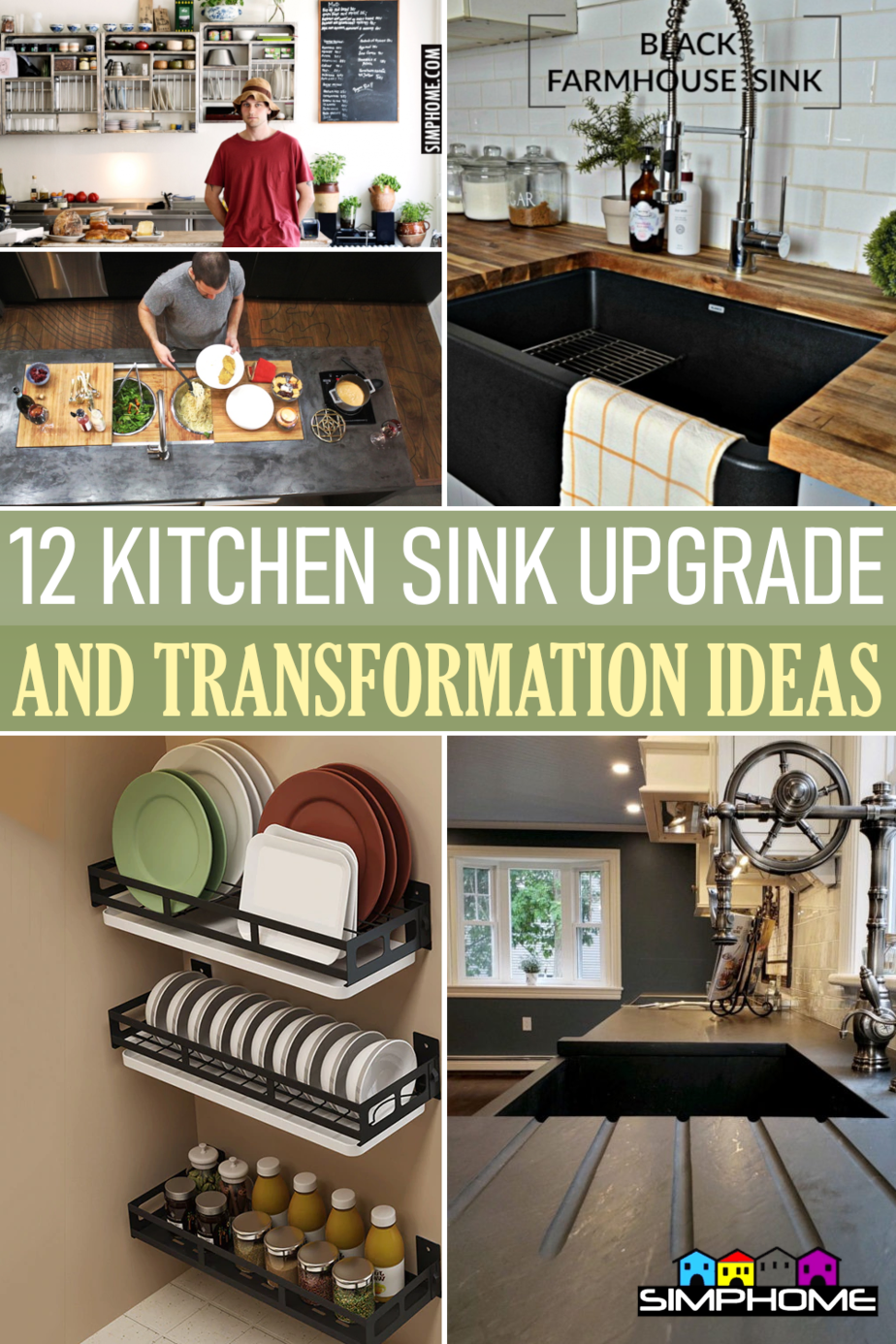 12 Kitchen Sink Transformation and Organizations via Simphome.comFeatured