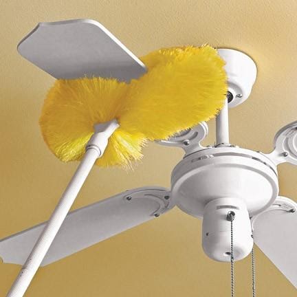 7. Keep Your Ceiling Fan Dust Free by simphome.com