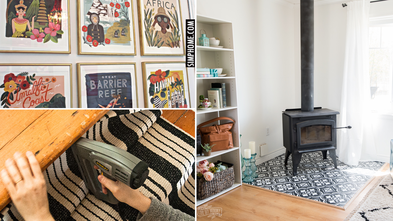 10 Ideas on how to update older homes on a budget via Simphome.comThumbnail