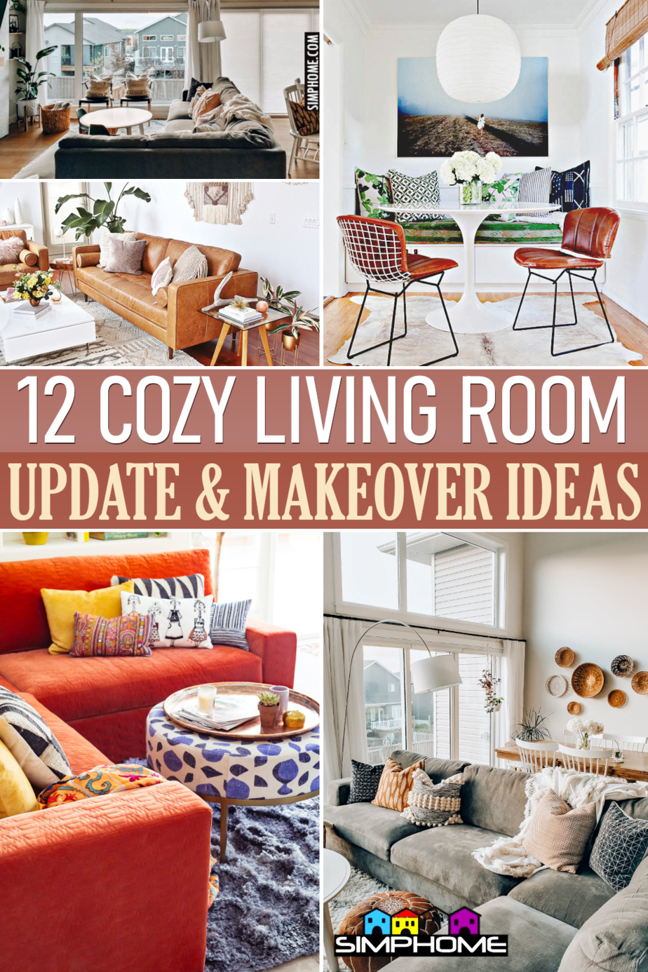 12 cOZY Living room Ideas via Simphome.comFeatured