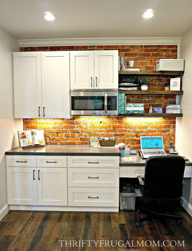 4. Kitchen and Home Office Combo by simphome.com