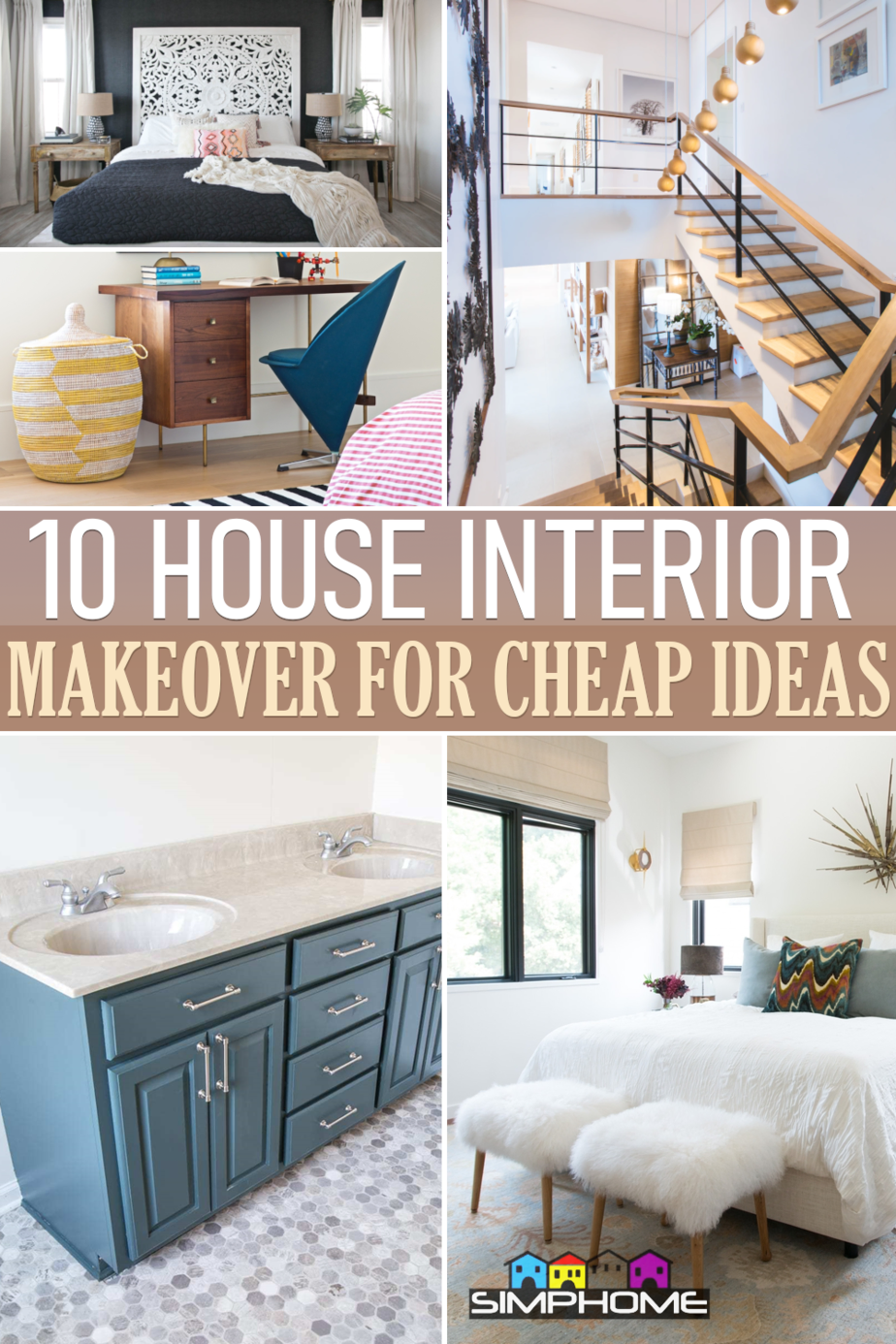 10 How to Update Your House Interior on a Budget via Simphome.comFeatured