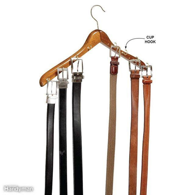 9. Hang More Belts by simphome.com