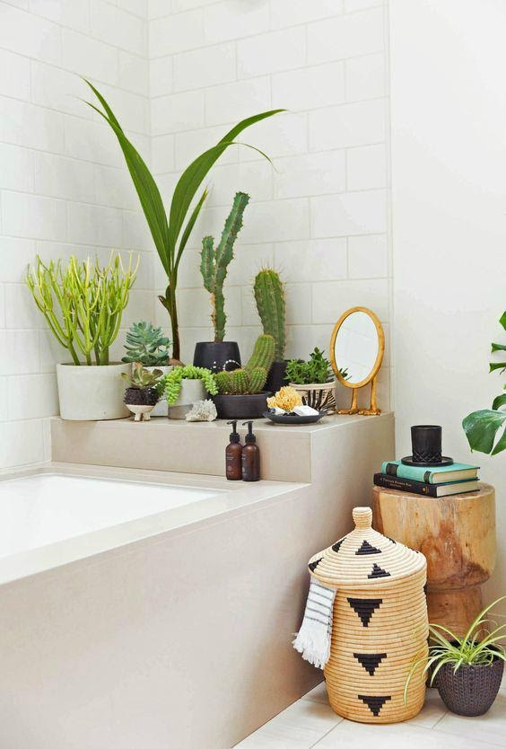 1. Freshen Up with Plants by simphome.com