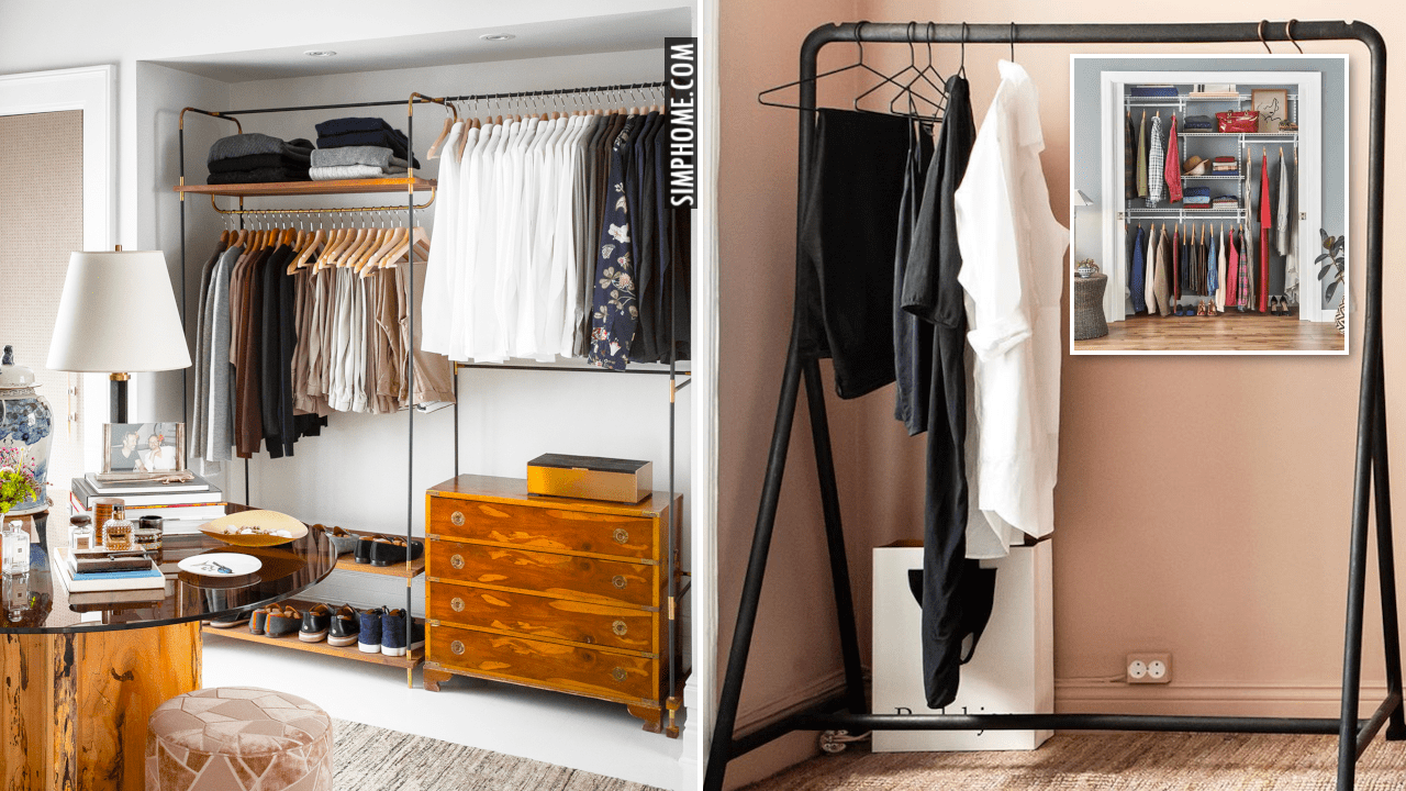 10 Ideas How to Max Your Clothes Storage with ClosetMaids via Simphome.comThumbnail