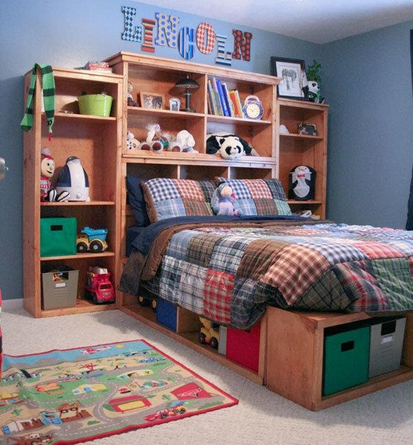 10. Try a Bed Hutch by simphome.com
