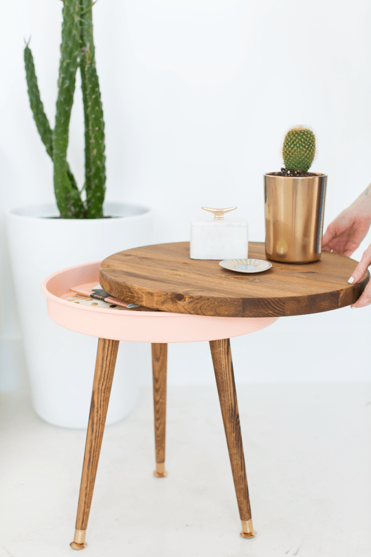 3. Mid Century Side Table by simphome.com