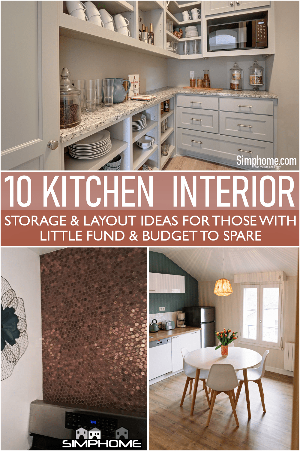 Enjoy and take inspiration from these 10 Kitchen Interior and Layout Ideas for Cheaps