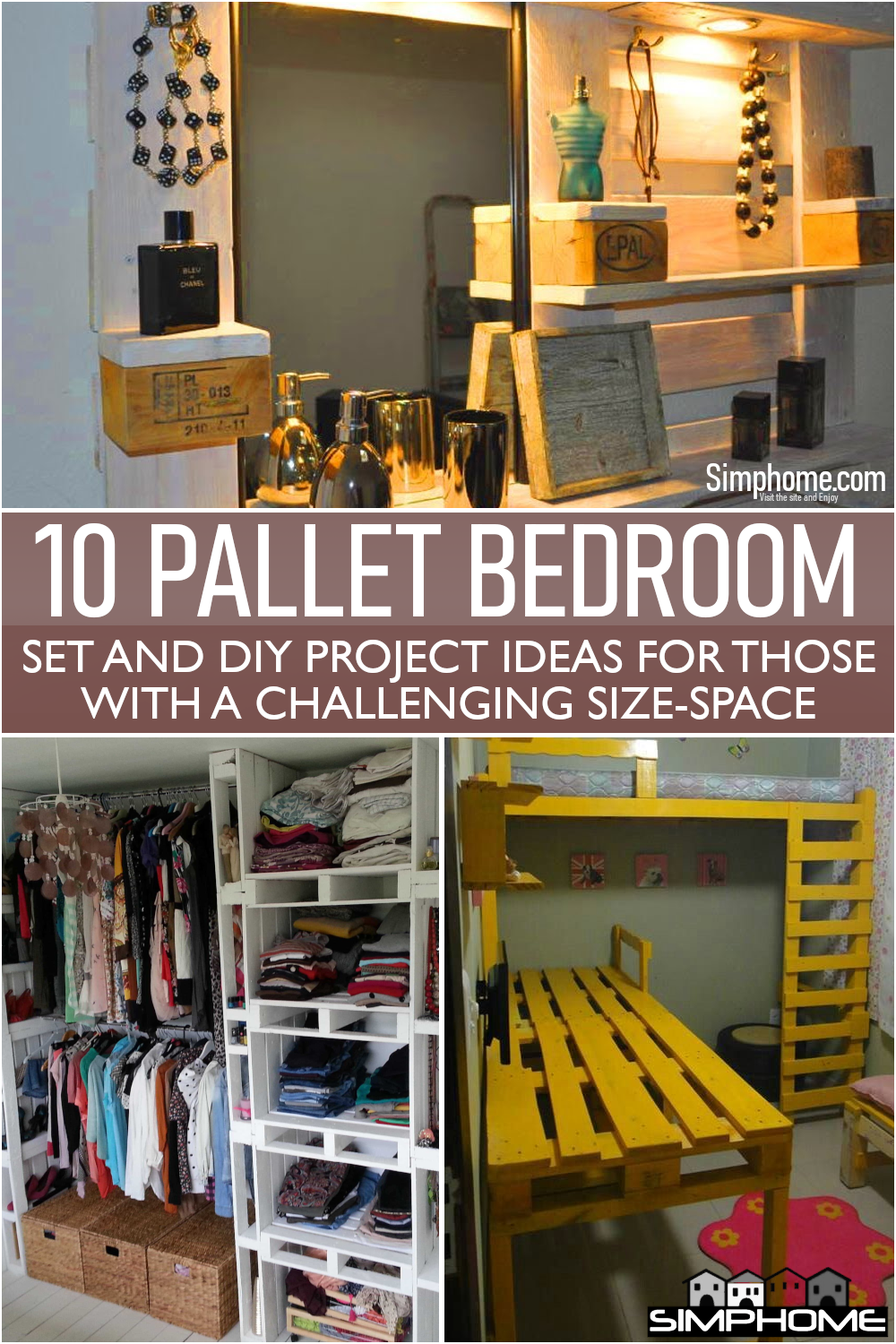 Learn more about 10 Pallet Bedroom Sets and DIY Project Ideas here