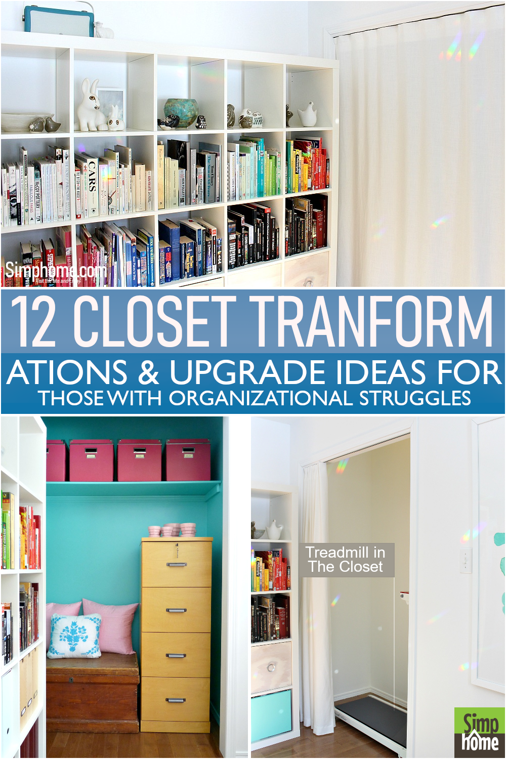 This is 12 Closet transformation poster
