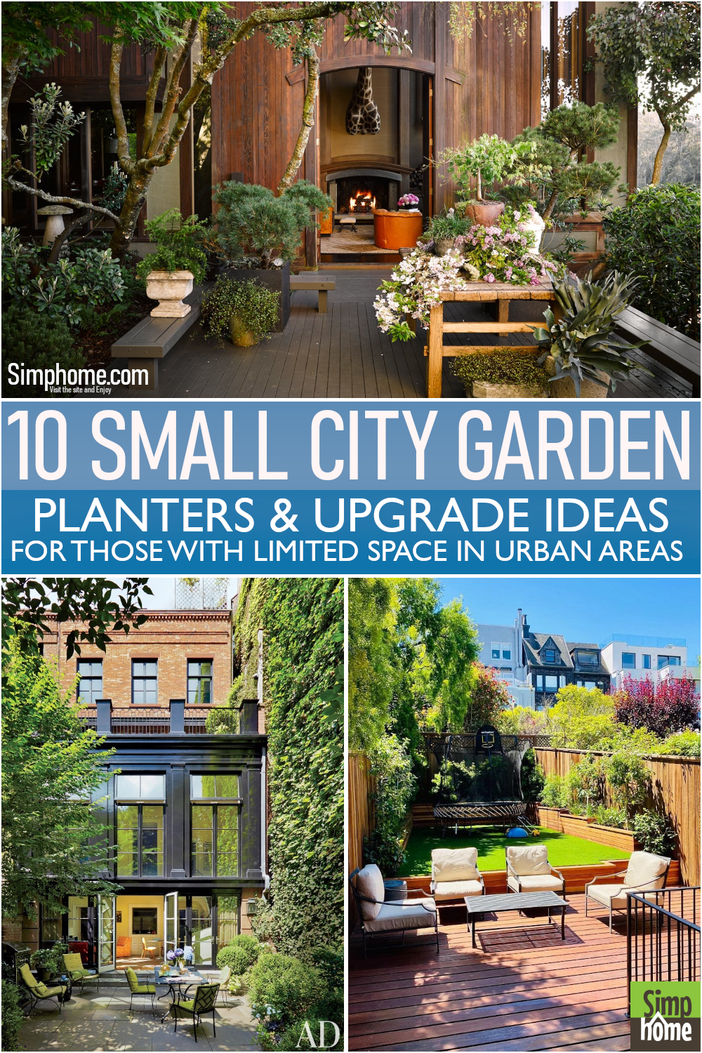 Get this Small city garden ideas via Simphome.com