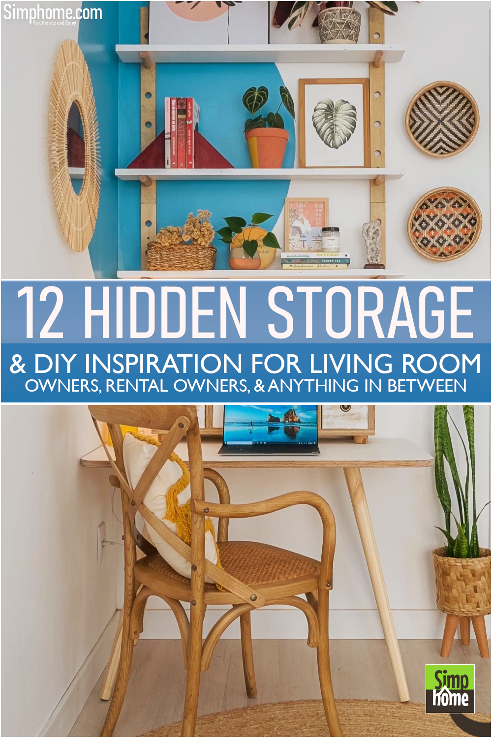 12 Hidden Storage Inspirations DIY For Living Room Vvia Simphome.com