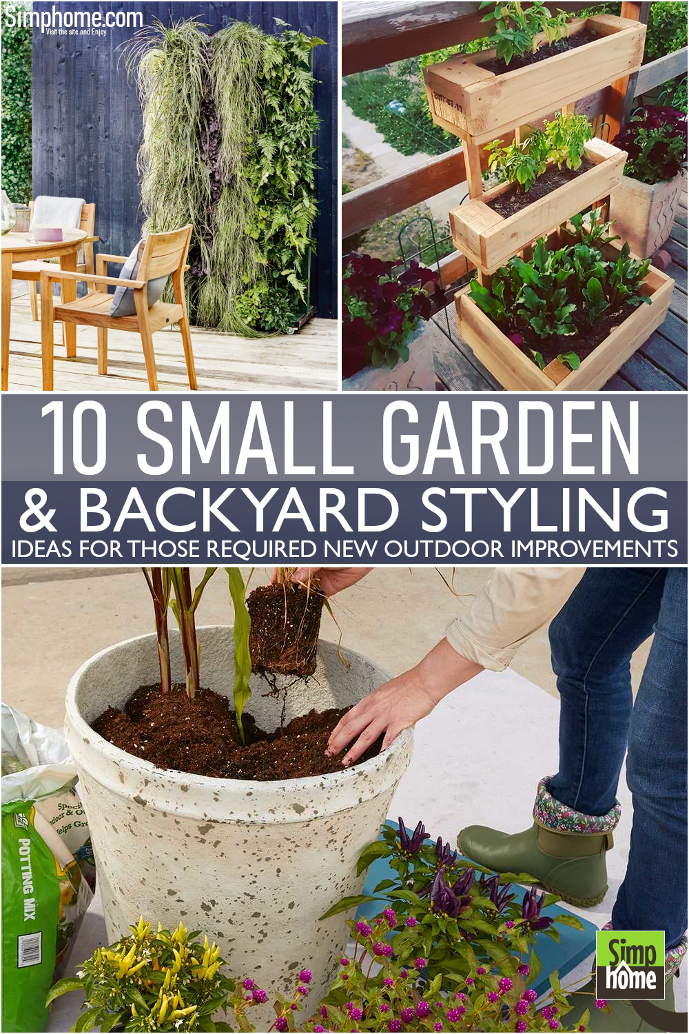 10 Small Garden and Backyard Styling Ideas
