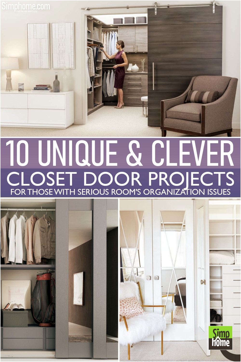 The unique and awesome Closet Doors