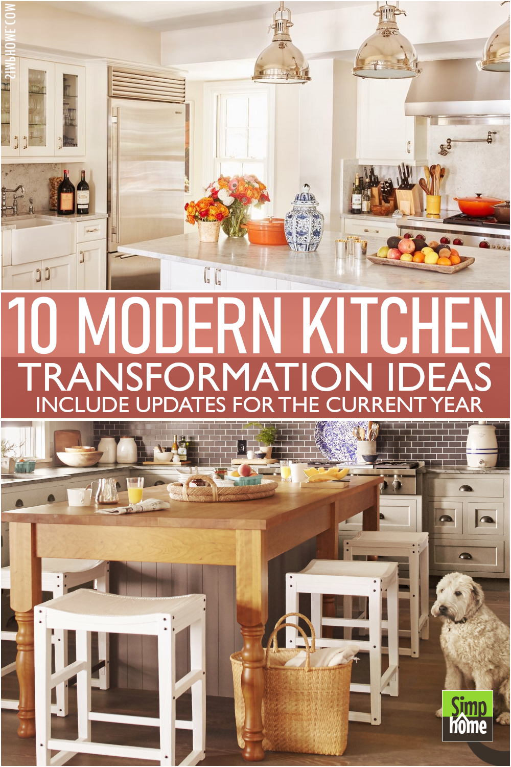 10 Modern kitchen transformation Poster