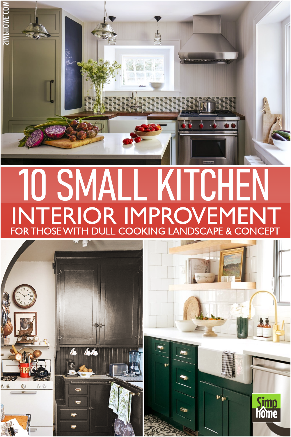 10 Small Kitchen Interior Improvement