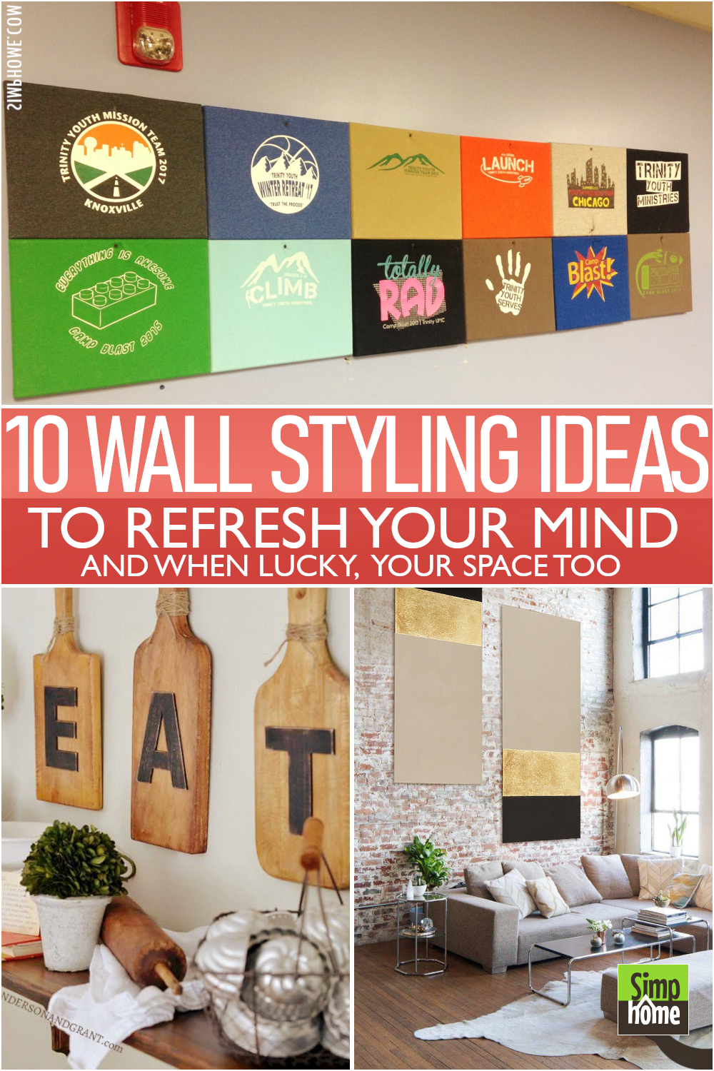 10 Wall styling ideas refresh your mood and space