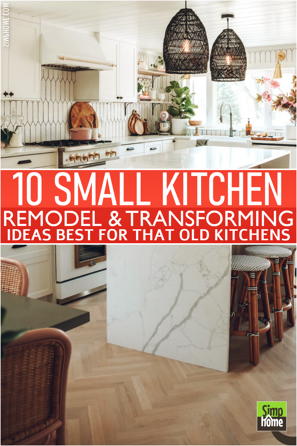10 Small Kitchen Remodels poster from SImphome