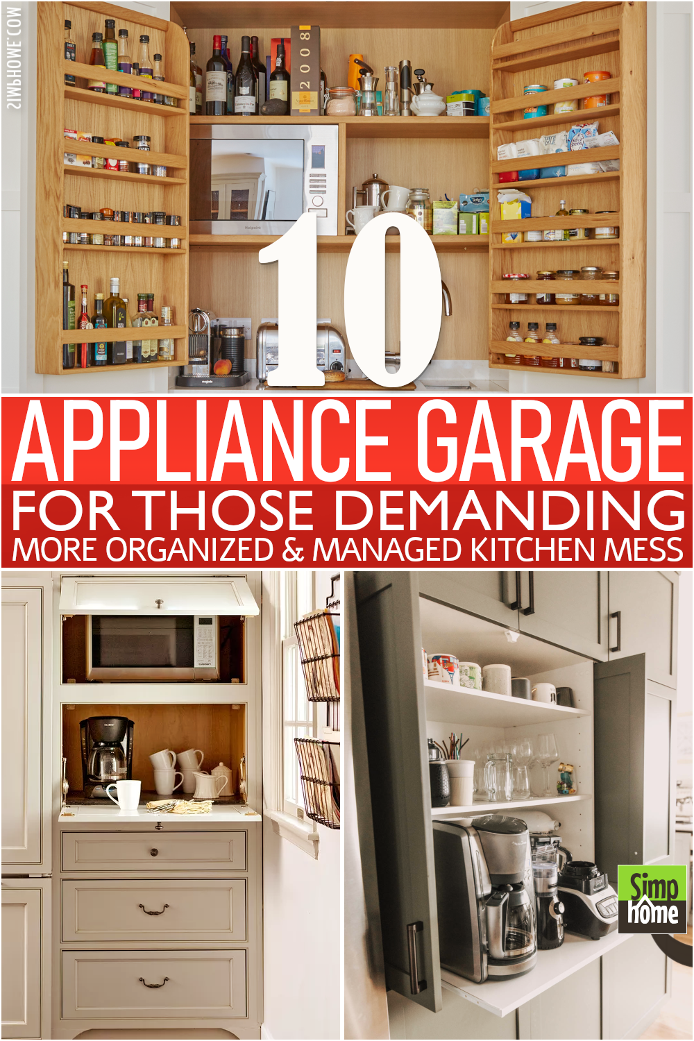 10 Appliance garage poster from Simphome